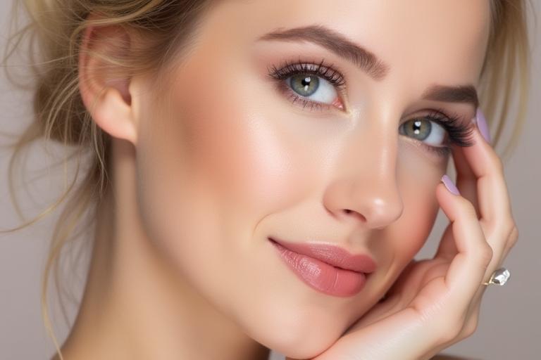 Makeup application example 1
